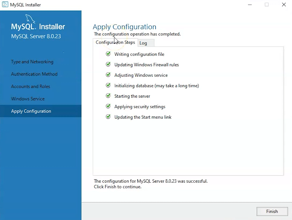 install mysql